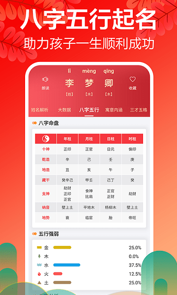 起名大师八字取名软件