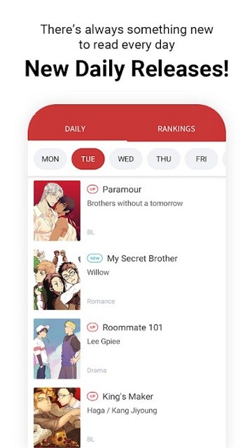 Lezhin Comics app3