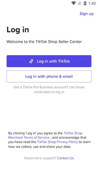 tiktok shop seller center手机端apk