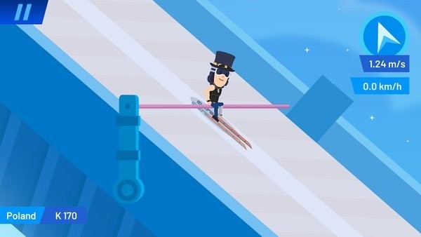 滑雪跳跃挑战最新版(ski jump challenge)4