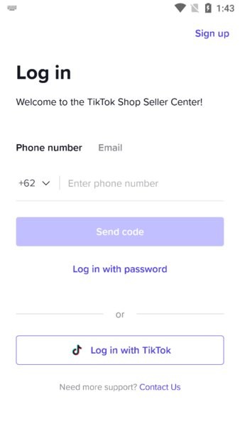 tiktok shop seller center手机端apk