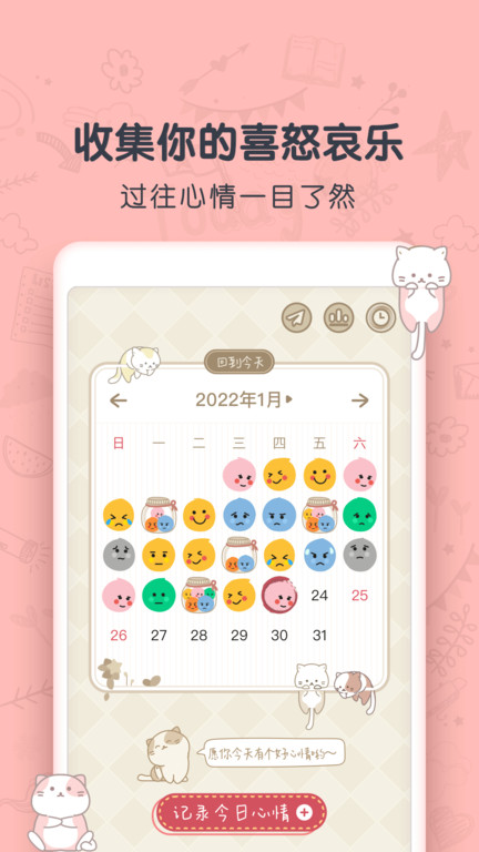 时光日记mood app(改名CUE)