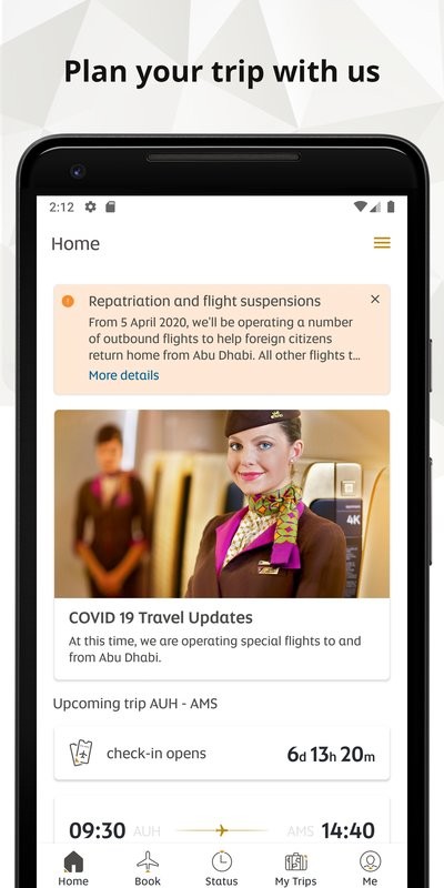 etihad airways app