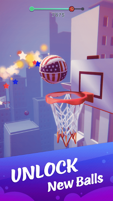 彩色扣篮3d游戏(color dunk 3d)4