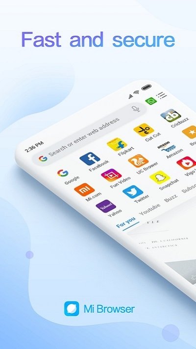 小米浏览器国际版Mi Browser3