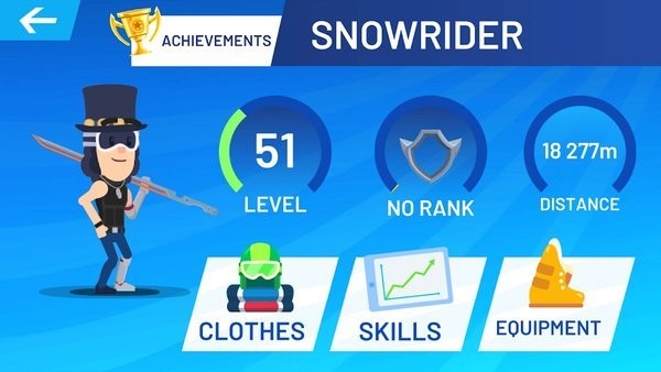 滑雪跳跃挑战最新版(ski jump challenge)4